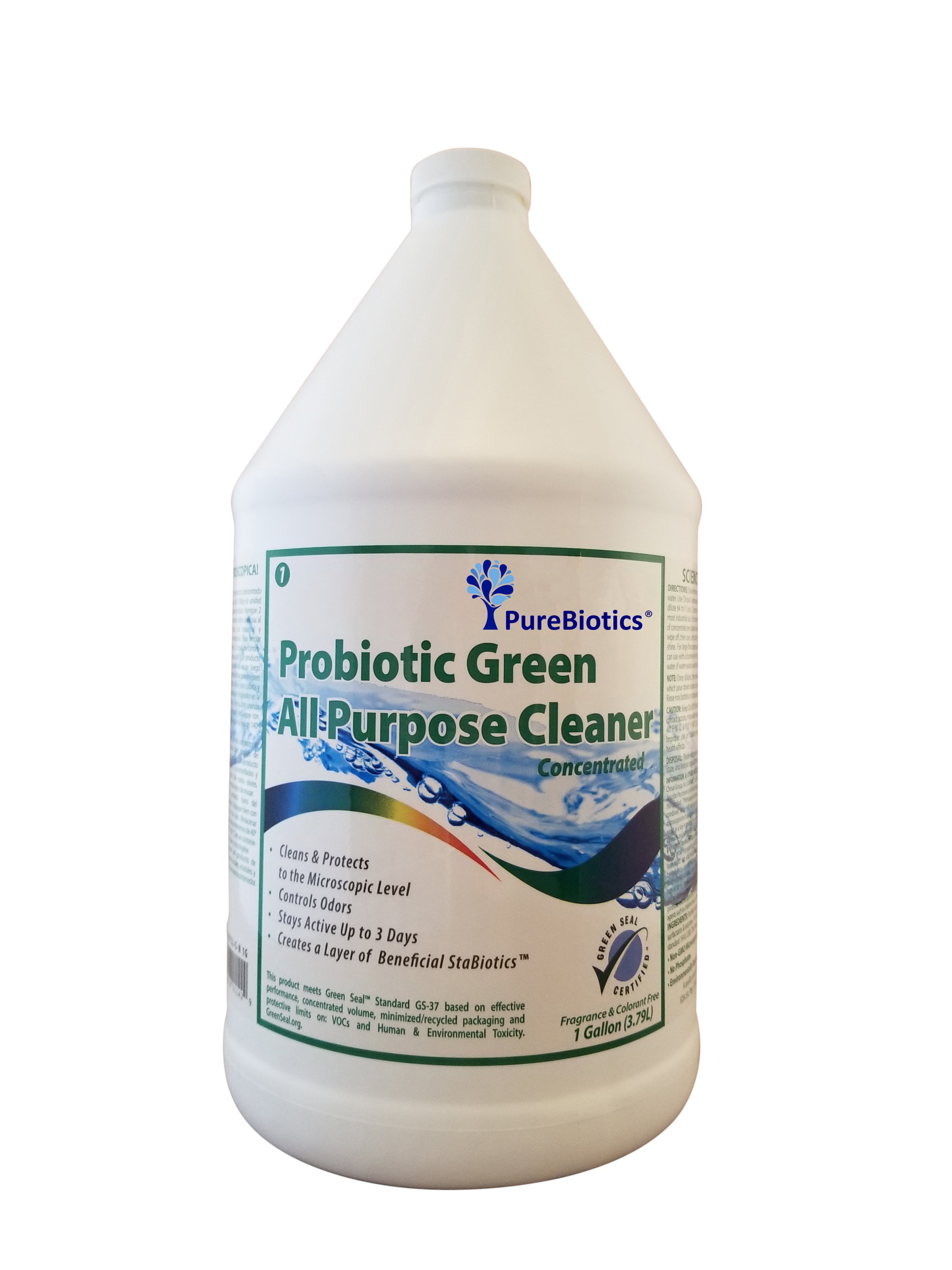 Bio Green Cleaner - All Natural Professional Concentrate (Odorless